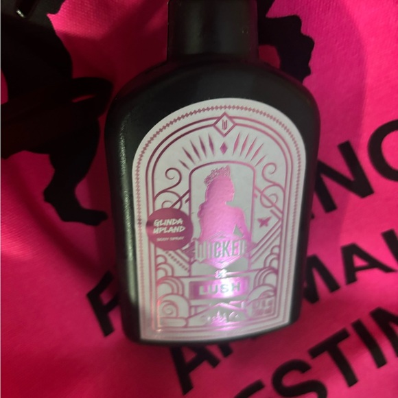 Lush Vibrant Pink Satin Robe - Picture 3 of 5